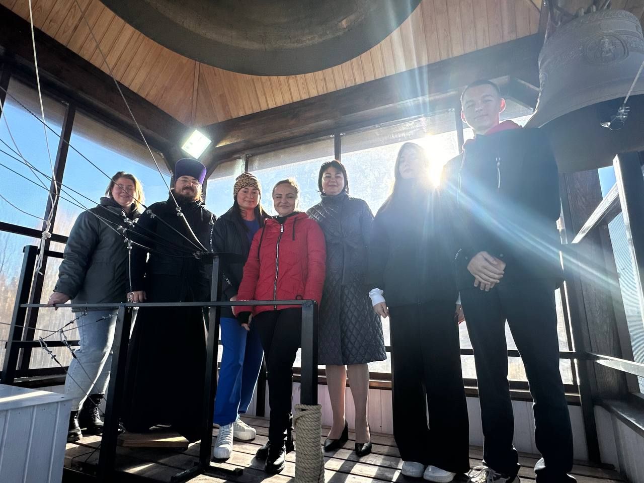 Представители администрации Нефтеюганского района посетили храм Воздвижения Креста Господня