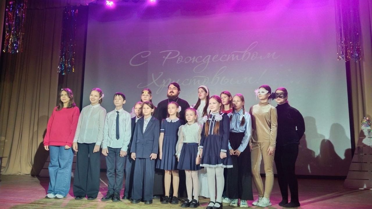 Рождественский концерт в поселке Сентябрьский
