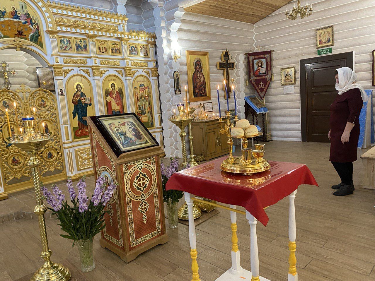 Праздник Благовещения Пресвятой Богородицы молитвенно встретили в Сентябрьском