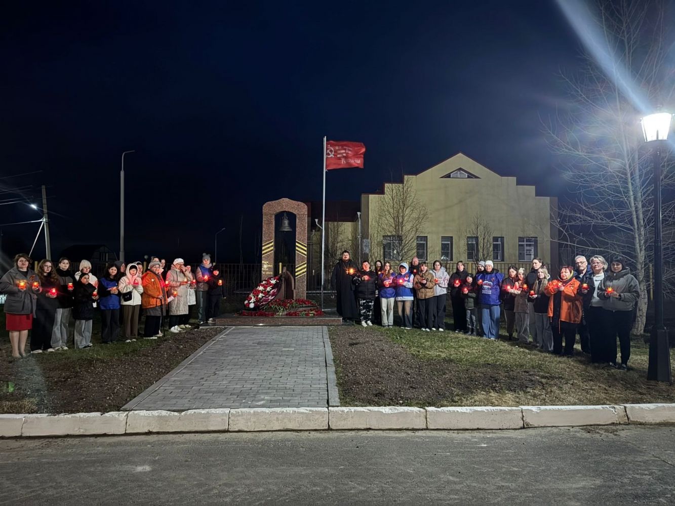 День Победы в поселке Сентябрьский