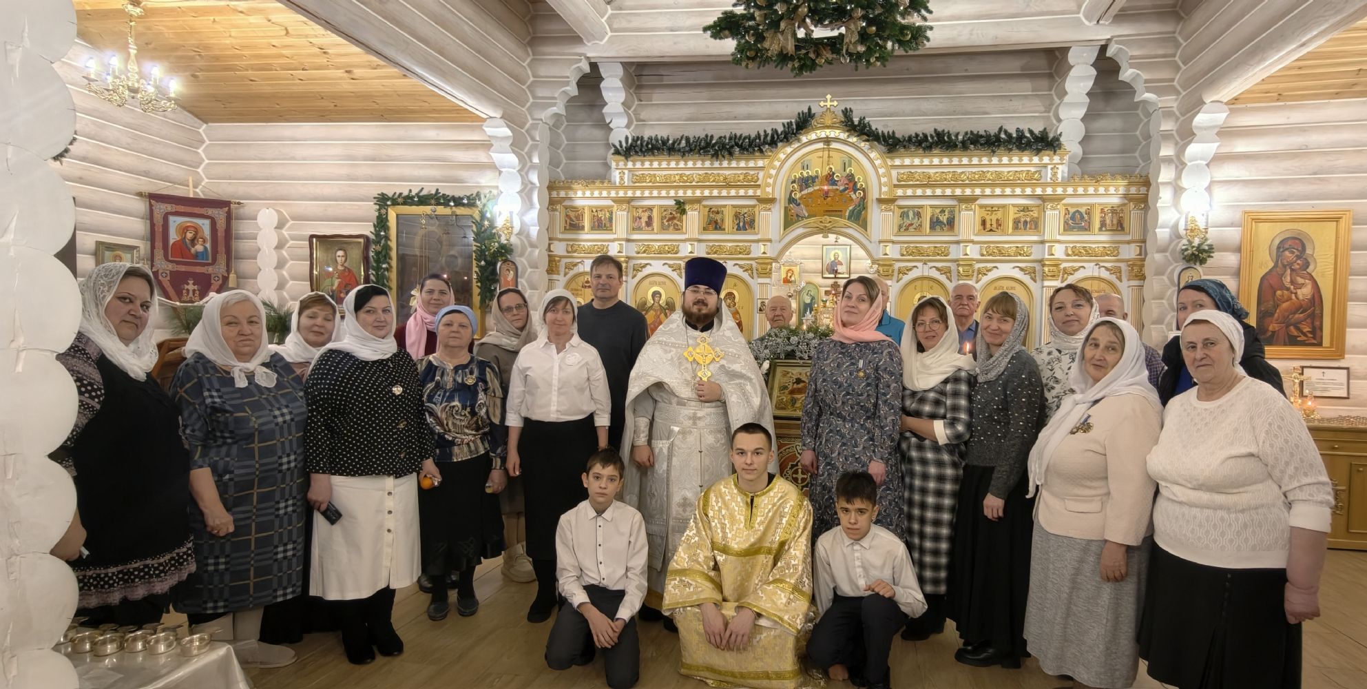 Светлый праздник Рождества Христова встретили в поселке Сентябрьский